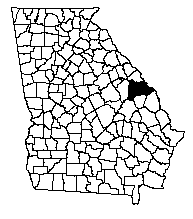 Small map: Burke