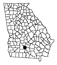 Small map: Tift